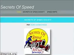 Sites similar to secretsofspeed.com