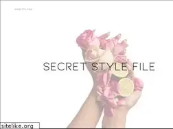 Sites similar to secretstylefile.com