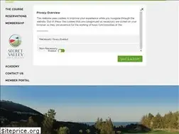 Sites similar to secretvalleygolfclub.com