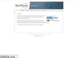 Sites similar to sectheory.com