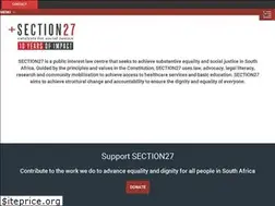 Sites similar to section27.org.za