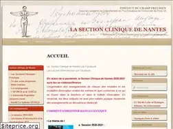 Sites similar to sectioncliniquenantes.fr