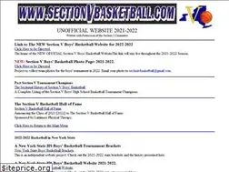 Sites similar to sectionvbasketball.com