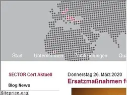 Sites similar to sectorcert.com