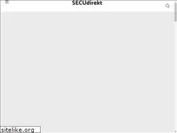 Sites similar to secudirekt.de