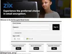 Sites similar to secure-zixcorp.com