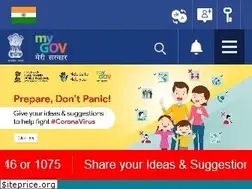 Sites similar to secure.mygov.in
