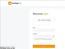 Sites similar to secure.onepagecrm.com