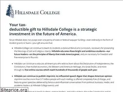 Sites similar to secured.hillsdale.edu