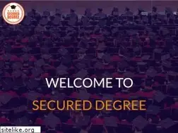 Sites similar to secureddegree.com