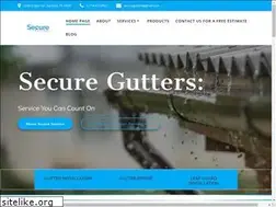 Sites similar to securegutters.com