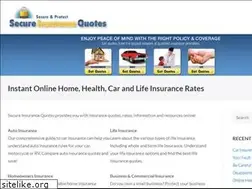 Sites similar to secureinsurancequotes.com