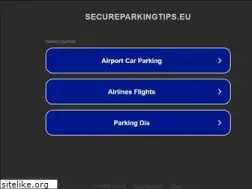 Sites similar to secureparkingtips.eu