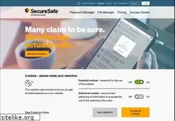 Sites similar to securesafe.com