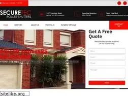 Sites similar to securetecshutters.com.au