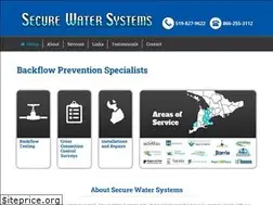 Sites similar to securewatersystems.ca