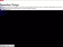 Sites similar to securitas.no