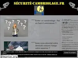 Sites similar to securite-cambriolage.fr