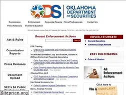Sites similar to securities.ok.gov