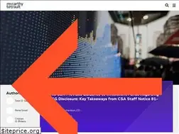 Sites similar to securitiesregulationcanada.com