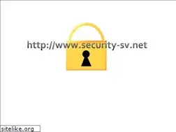Sites similar to security-sv.net