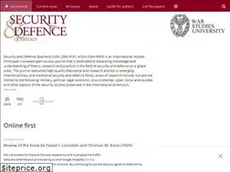 Sites similar to securityanddefence.pl