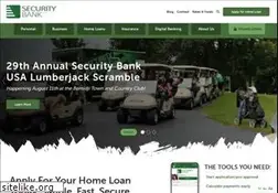 Sites similar to securitybankusa.com