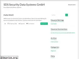 Sites similar to securitydatasystems.de