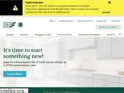 Sites similar to securityfederalbank.com