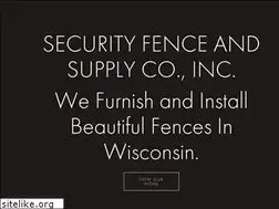 Sites similar to securityfenceandsupply.com