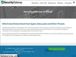 Sites similar to securitygatewayforemail.com