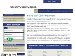 Sites similar to securityguard-license.org