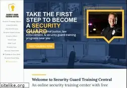 Sites similar to securityguardtrainingcentral.com