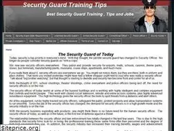Sites similar to securityguardtrainingtips.com