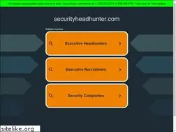 Sites similar to securityheadhunter.com