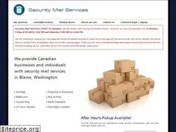 Sites similar to securitymailservices.com