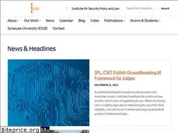 Sites similar to securitypolicylaw.syr.edu