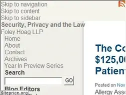 Sites similar to securityprivacyandthelaw.com