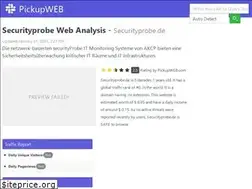 Sites similar to securityprobe.de.pickupweb.com