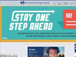 Sites similar to securitysavingsbank.com