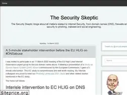 Sites similar to securityskeptic.typepad.com