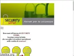 Sites similar to securitystore.it