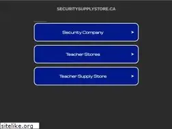Sites similar to securitysupplystore.ca