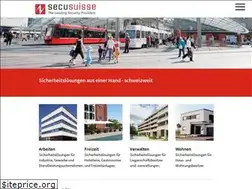 Sites similar to secusuisse.ch