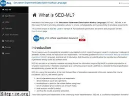 Sites similar to sed-ml.org