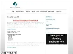 Sites similar to sedalialandfill.com