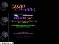 Sites similar to sedaliamovies.com