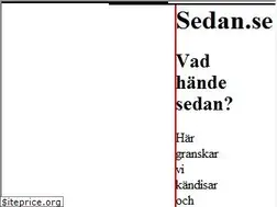 Sites similar to sedan.se