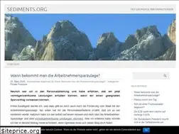 Sites similar to sediments.org