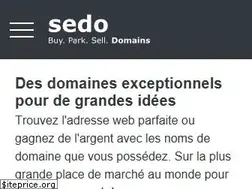 Sites similar to sedo.fr